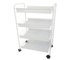 Carrito 4 Niveles Con Manija  Y Rodos 17 3/4X10X33 1/2\