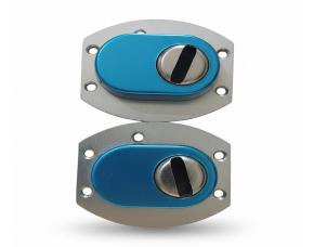 Par Tapon Para Cilindro Tipo Pera Para Puerta De Seguridad De Metal