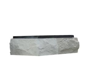 Cja 0.76Ml (10 Esquinero) Piedra Artificial Decorativa Amsterdam Gris P/Interior Y Ext.