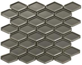 Pliego De Ceram.hexagono 26X28Cm (6Mm) Gris Claro Mate