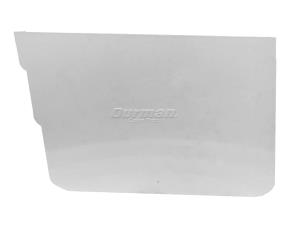 Tapa Bajante Izquierda P/Canal Blanco