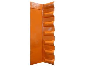 Tapa Pared De Teja Española Naranja Resina Acrilico 3.45´(1.05Mtx0.30)