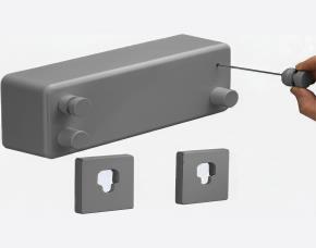 Tendedero Retractil Doble 14 Gris