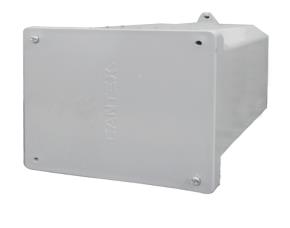 Caja Registro C/Tapa P/ Intemperie Pvc 6X6X6