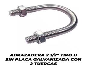 Abrazadera 2 1/2\