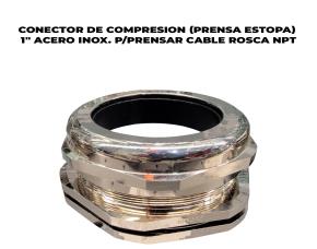 Conector De Compresion (Prensa Estopa) 1\