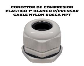 Conector De Compresion Plastico 1\