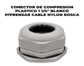 Conector De Compresion  Plastico 1 1/4\