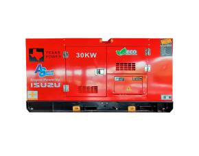 Generador Diesel Monofasico 30Wk/30Kva, 60Hz, 120/240V Motor Isuzu Original (No Copia) Je493Zd...