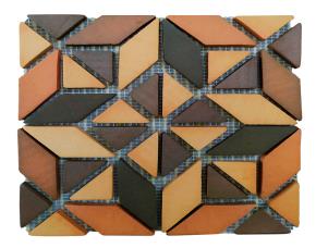 Unidad Pliego Malla Prisma 30X30Cm