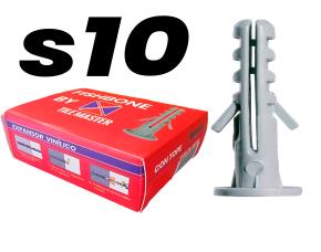Caja 50 Expansor S10 Plastico 10 Mm X 50 Mm Tile Master