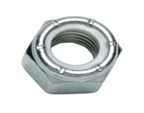 Tuerca Seguridad Con Insert.nylon Galvanizado Anizada 5/8\