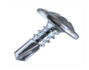 Paq. 100 Torn.gypsum P/Broca C/Truss Tipo K-Lath Galv 8X1/2\