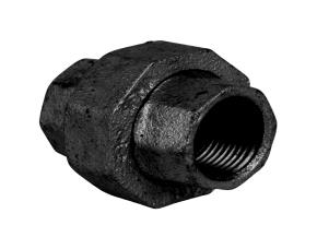 Union Hierro Negro Asiento De Bronce 3/4\