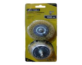 Set 2 Pzs Cepillo De Alambre Redonda Uyu