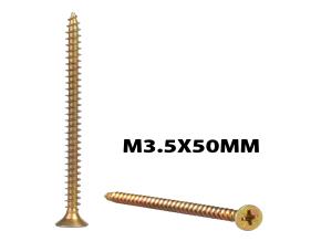 Unidad Tornillo M3.5X50Mm Cabeza Plana Ph.fosfatado Equivale Mpg-6X2