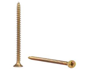 Caja 500 Tornillo M4.5X40Mm Cabeza Plana Phillips Fosfatado Equivale Mpg-8X1 1/2
