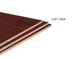 Lam.2 Caras Caoba 5/8\