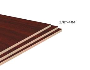 Lam.2 Caras Caoba 5/8\