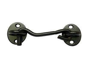 Gancho/Pasador P/Puerta/Ventana 4¨ Hierro Negro (0180)