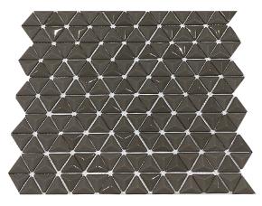 Pliego Mosaico 29.3X29.3Cm 3D Triangle Café