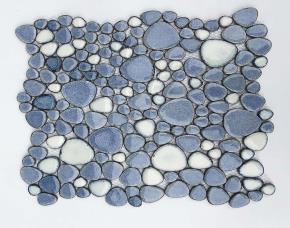 Pliego De Mosaico De Vidrio Piezas Irregulares 30X30Cm