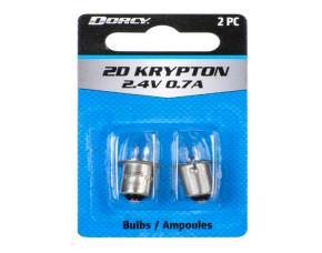 Paquete De 2 Bombillas Std 2.4V 0.7A P/Linternas Std