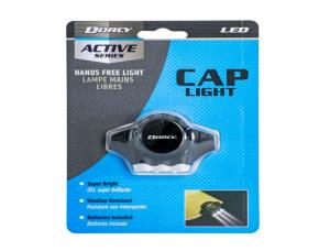 Linterna C/Clip Para Gorra Cr2016 Incluida Resistente Al Agua