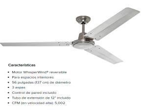 Ventilador Techo 56\