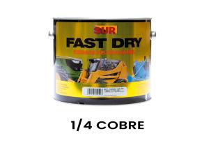 1/4  Esmalte Fast Dry Dorado Cobre