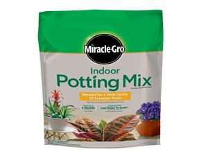 Mezcla Preparada P/Plantas Bajo Techo En Macetas Miracle-Gro 6Qt