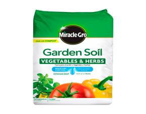Tierra P/Jardin Vegetales Y Hierbas 42.47 Lbs Hecha Con Composta Miracle-Gro 1.5Cf