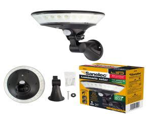 Lampara Solar 1.5W C/Sensor Mov.alcance 5Mts