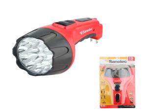 Linterna Portatil 15 Leds Recargable 125V, Distancia 120Mts