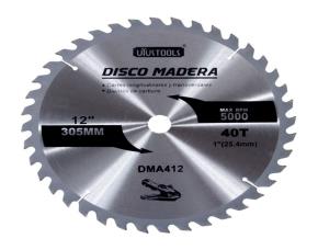 Disco P/Corte Madera 12X1\