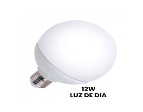 Bombillo Led 12W Tipo Globo Luz De Dia 100-240V/E27/6500K